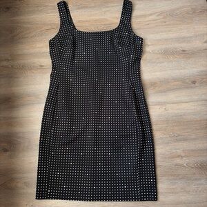 Karl Lagerfeld polka dot heart dress